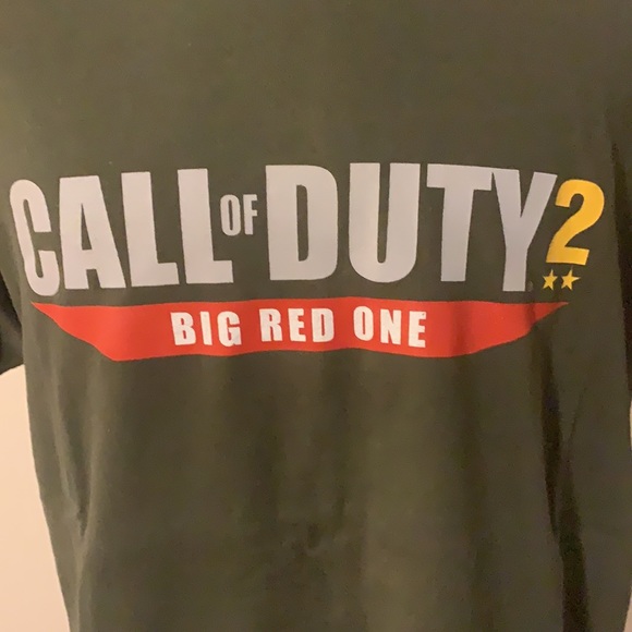 Vintage Call of Duty 2 Big Red One Shirt - Picture 2 of 4
